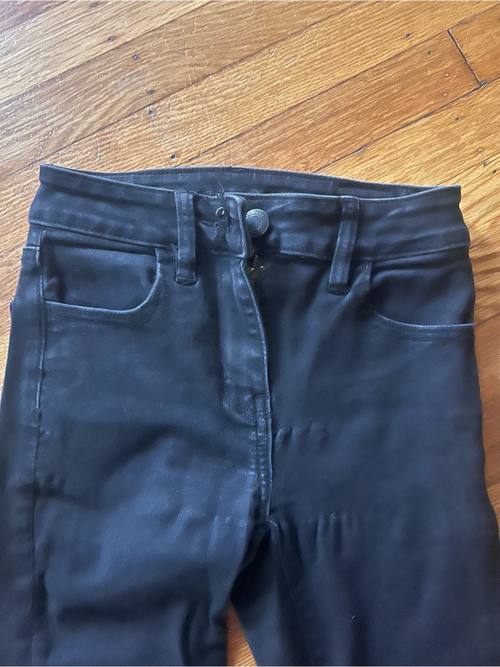 American Eagle Outfitters Black Skinny Low Rise Jeans 00 Regular